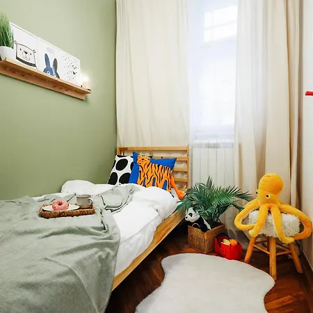 Fireplace Retreat 115m2 With Balcony Old Town דירה בלגרד