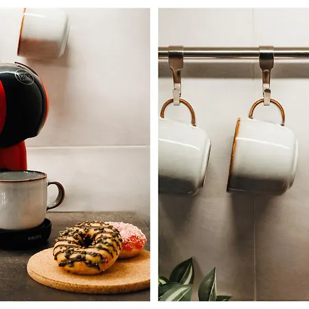 Fireplace Retreat 115m2 With Balcony Old Town