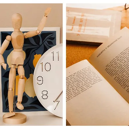 Daire Fireplace Retreat 115m2 With Balcony Old Town